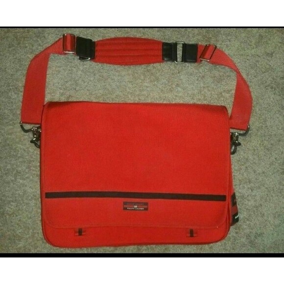 Vintage Polo Sport Ralph Lauren Canvas Messanger Bag - Picture 2 of 4